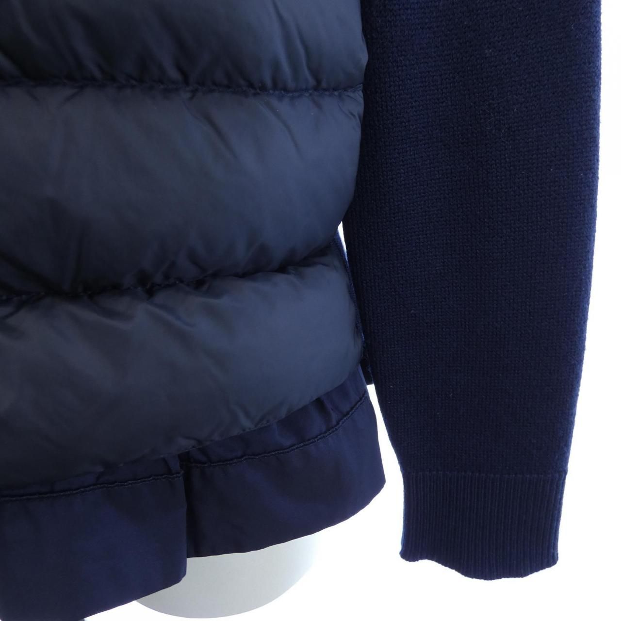 Moncler Down Jacket Navy — view 7