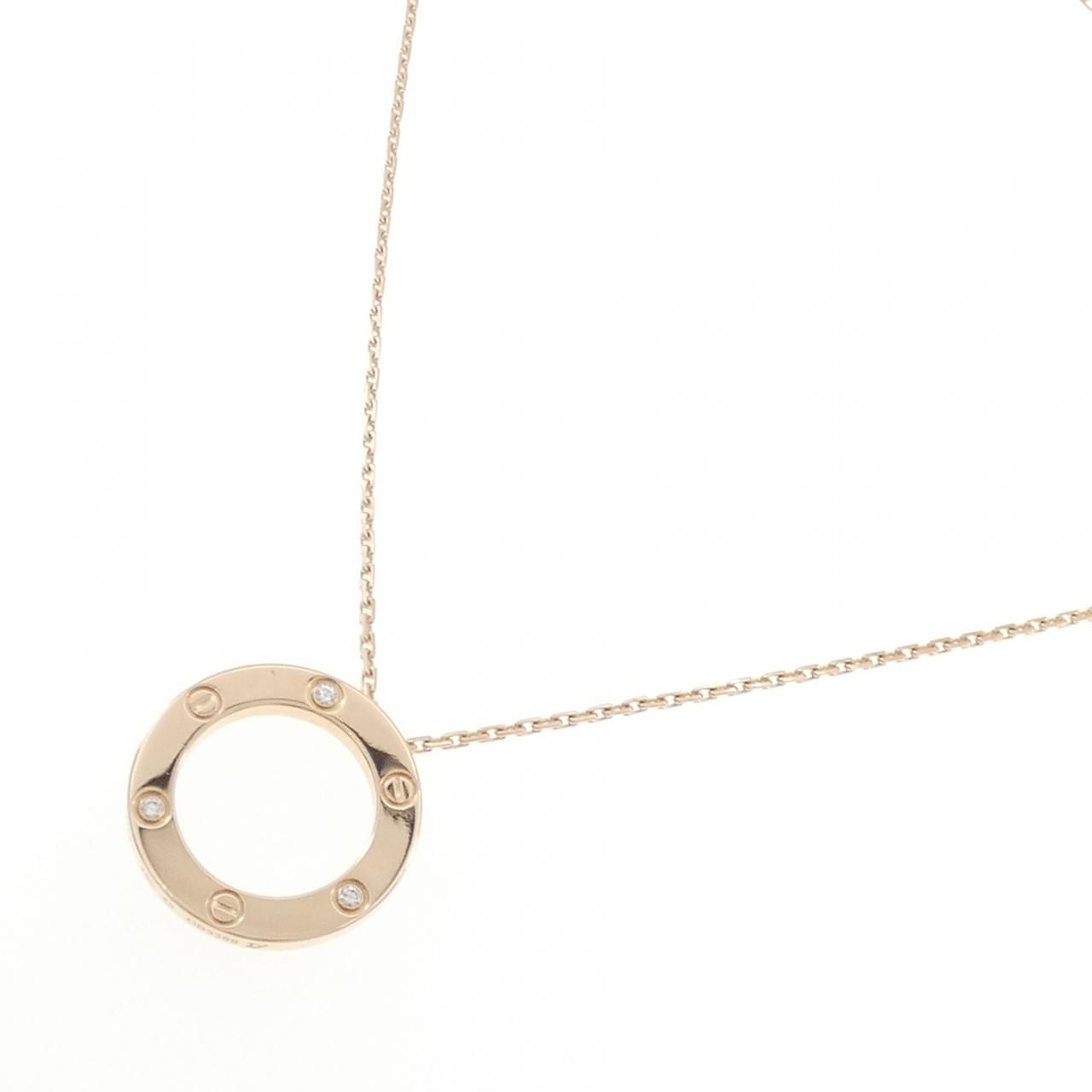 Cartier Love Necklace Half Diamond — view 2