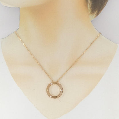 Cartier Love Necklace Half Diamond — view 6