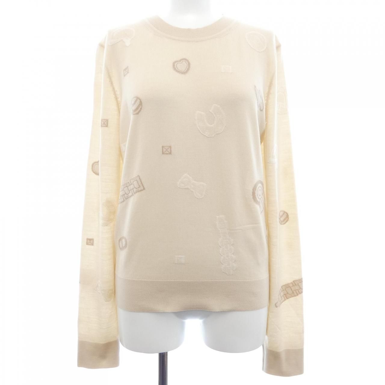 Hermes Candy Libris Knit Sweater
