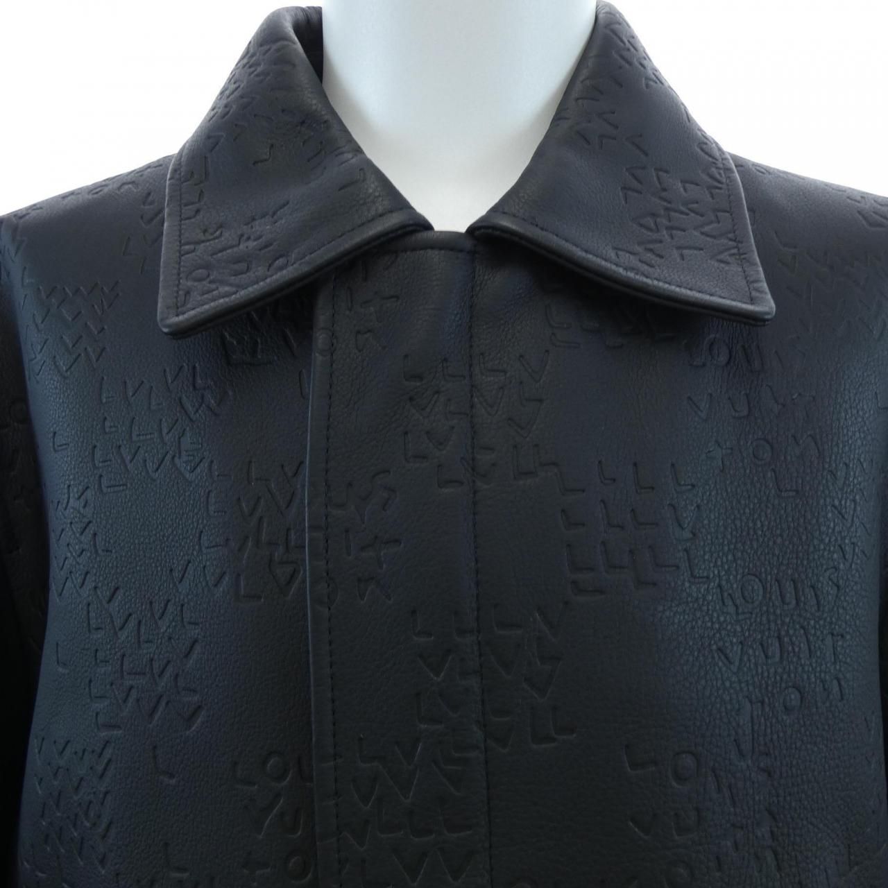 Louis Vuitton Damiesp Red Leather Jacket — view 5