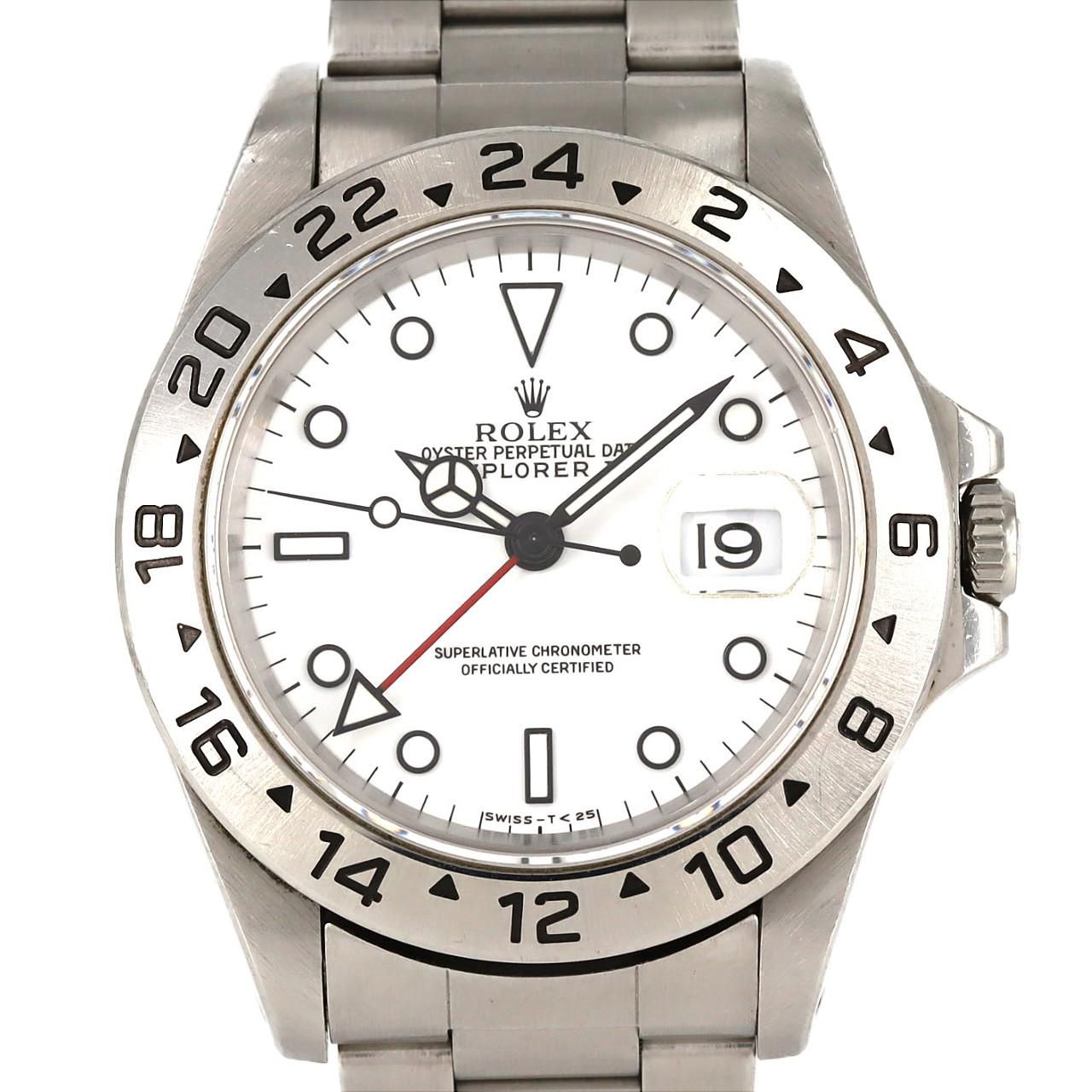 Rolex Explorer II SS Automatic Winding T Number Watch