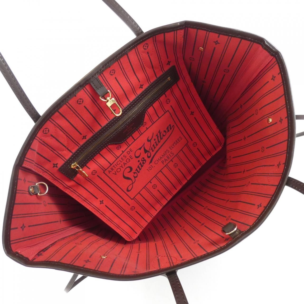 Louis Vuitton Damier Neverfull MM Bag — view 6