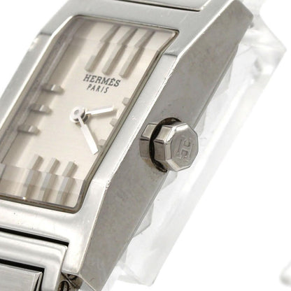 Hermes Tandem SS Quartz Watch — view 3