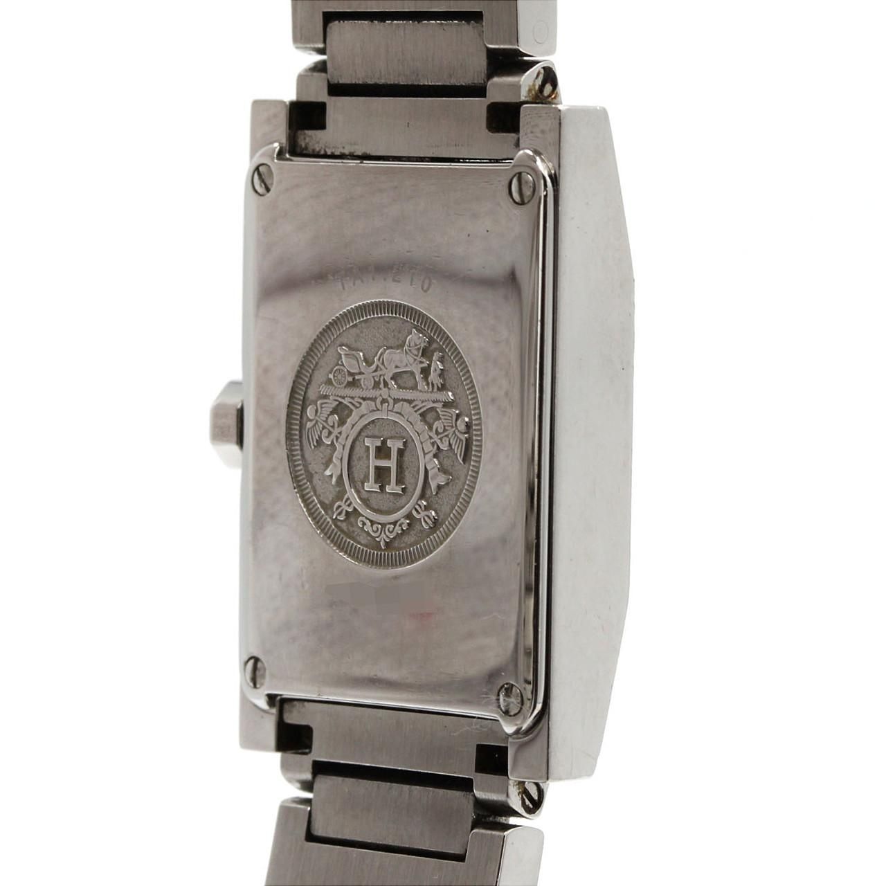Hermes Tandem SS Quartz Watch — view 5
