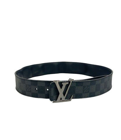 Louis Vuitton Belt Ceinture LV Initial 40 mm Riva Ciba Damier Graphite