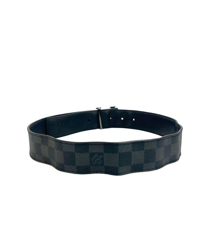 Louis Vuitton Belt Ceinture LV Initial 40 mm Riva Ciba Damier Graphite — view 2