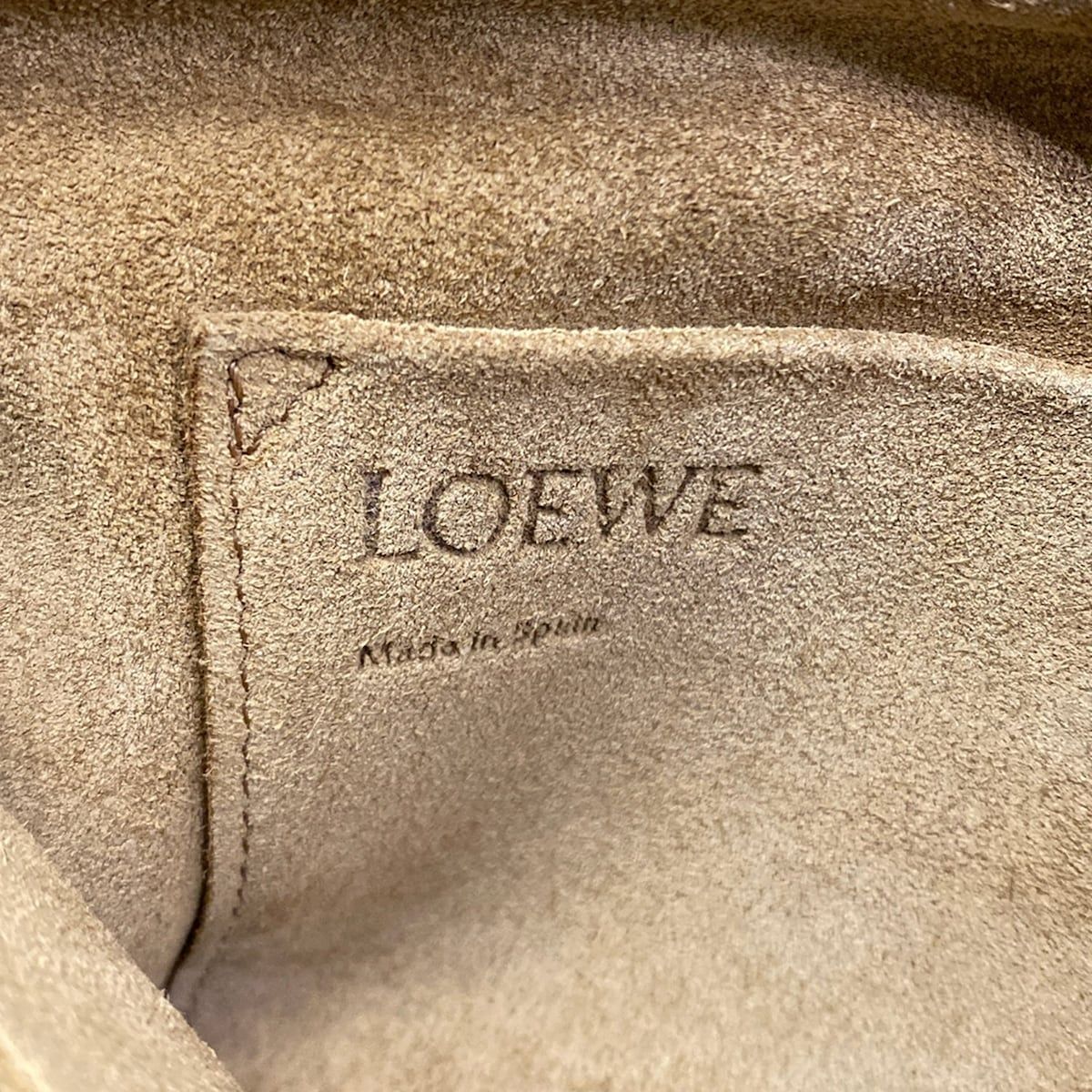 Loewe Handbag Missy Light Beige Leather — view 9