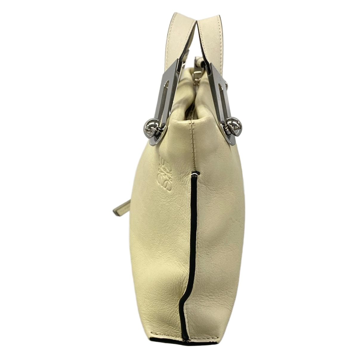 Loewe Handbag Missy Light Beige Leather — view 4
