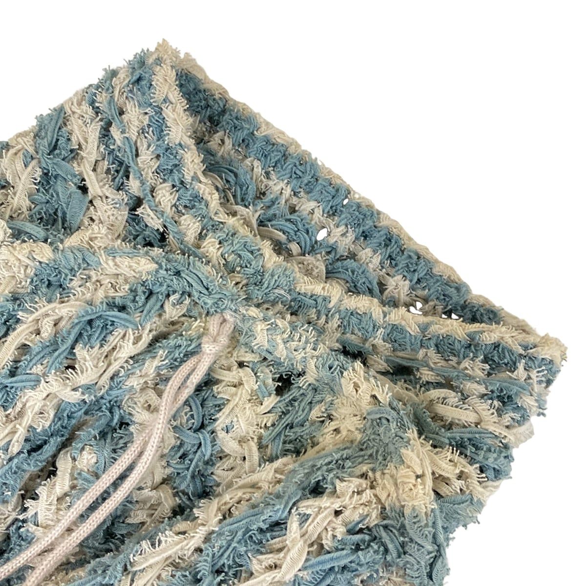 Chanel Dress 36 S Light Blue Ivory Cotton — view 9