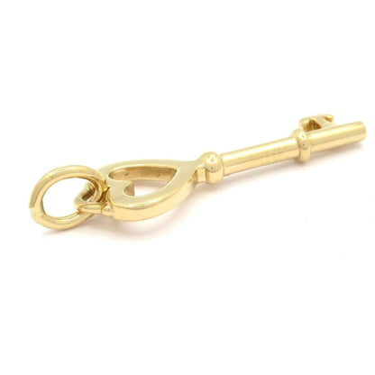 Tiffany & Co Pendant Top Heart Key 18k Yellow Gold — view 4