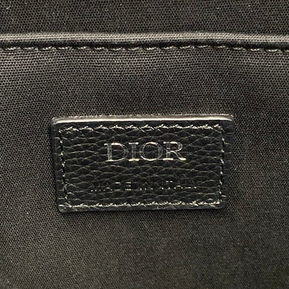 Dior Tote Safari Navy Black White Leather — view 9