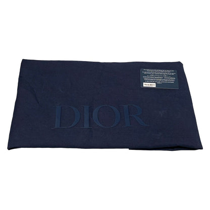 Dior Tote Safari Navy Black White Leather — view 8