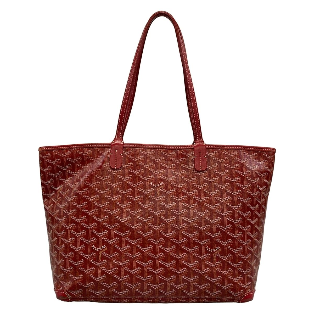 Goyard Shoulder Bag Artois PM Red Leather