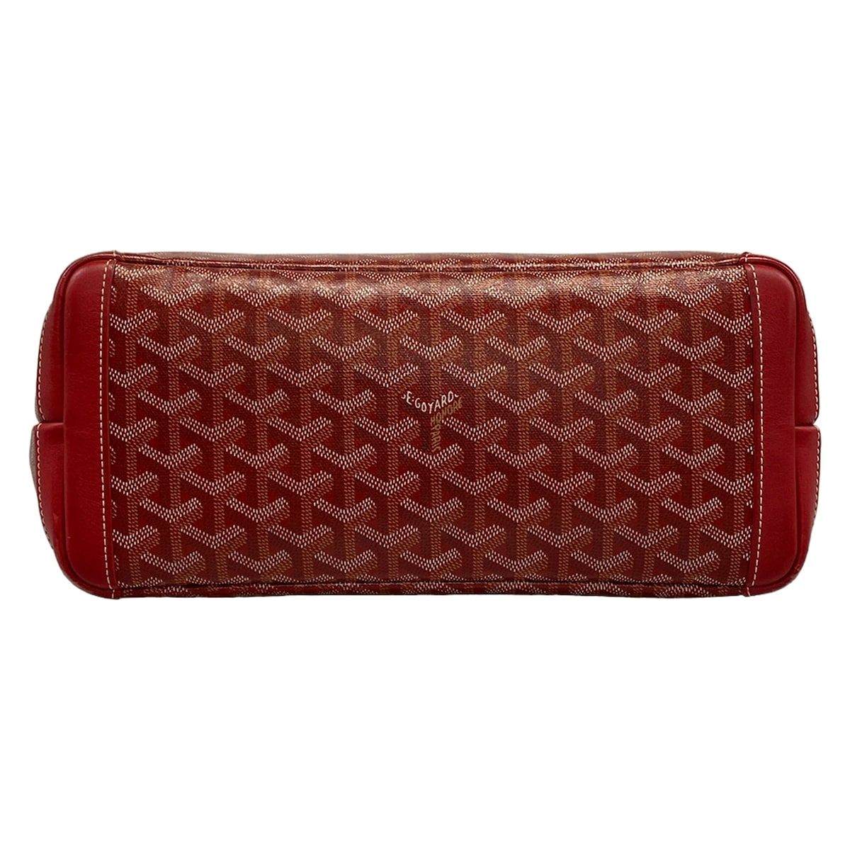 Goyard Shoulder Bag Artois PM Red Leather — view 5