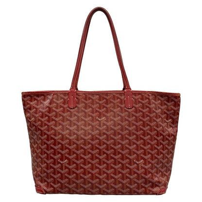 Goyard Shoulder Bag Artois PM Red Leather — view 3