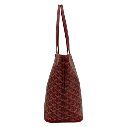 Goyard Shoulder Bag Artois PM Red Leather — view 4