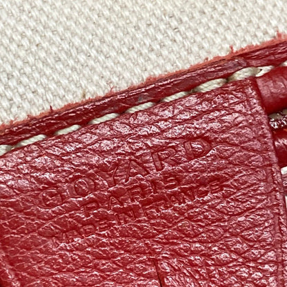 Goyard Shoulder Bag Artois PM Red Leather — view 9