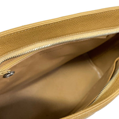 Chanel Tote Medallion Beige Matte Silver — view 7