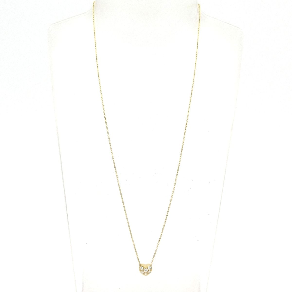Tiffany & Co Necklace Friendship 18k Yellow Gold Diamond Pave — view 2
