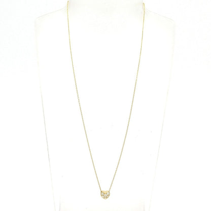 Tiffany & Co Necklace Friendship 18k Yellow Gold Diamond Pave — view 2