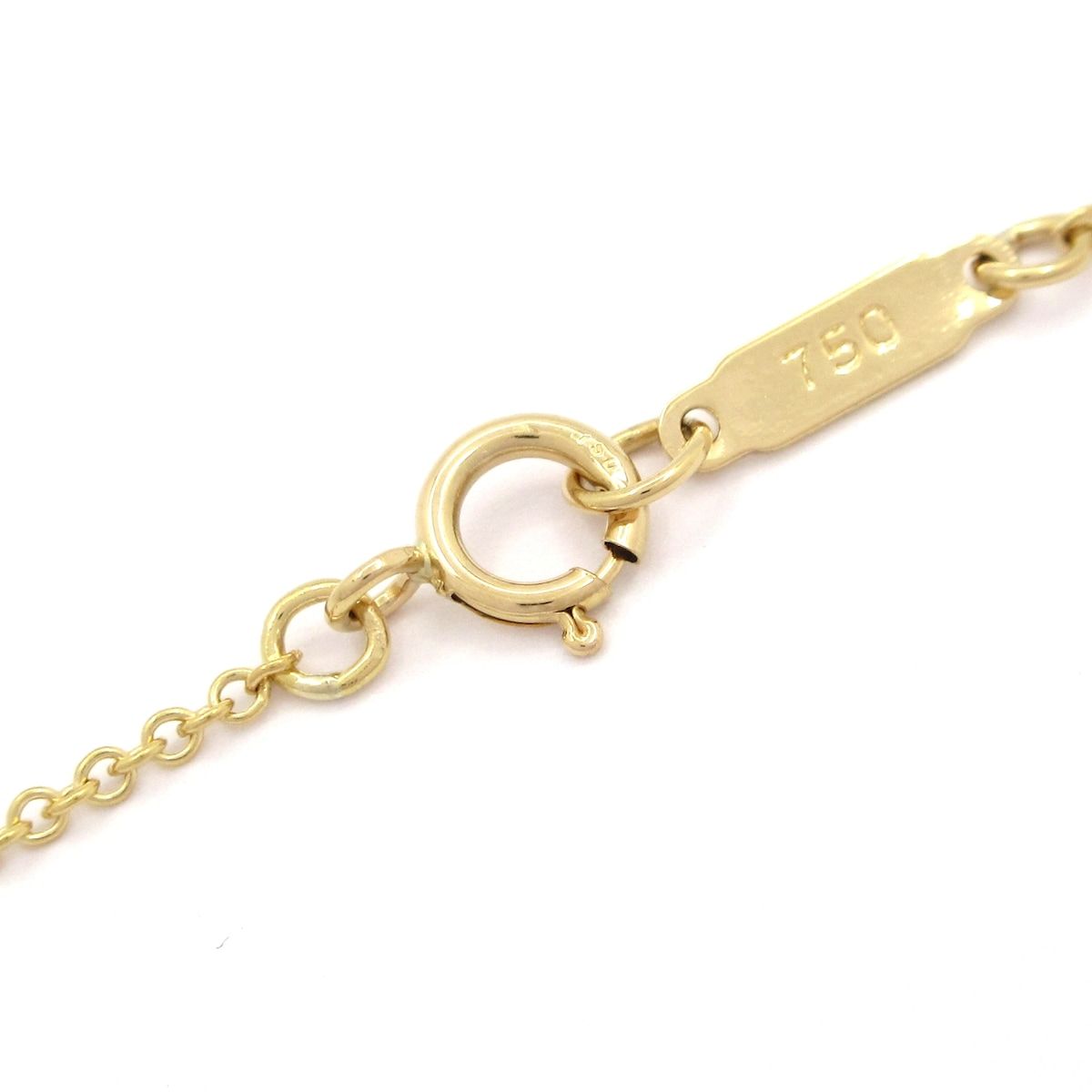 Tiffany & Co Necklace Friendship 18k Yellow Gold Diamond Pave — view 4