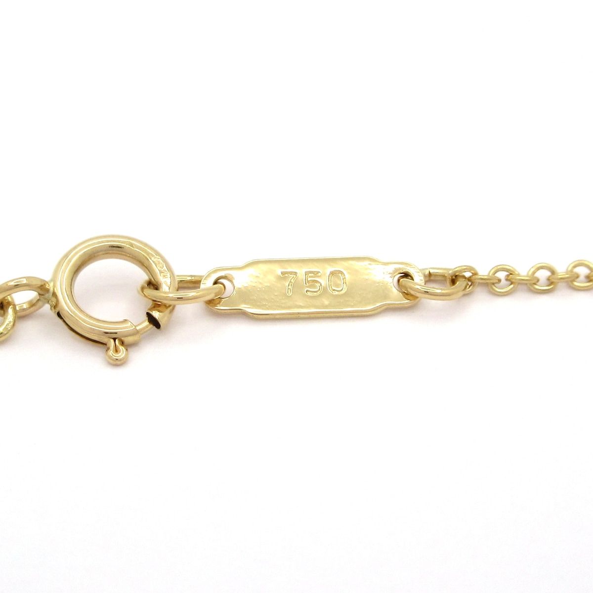 Tiffany & Co Necklace Friendship 18k Yellow Gold Diamond Pave — view 6
