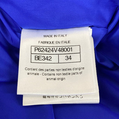 Chanel Down Jacket 34 S Purple Short Length Winter — view 4