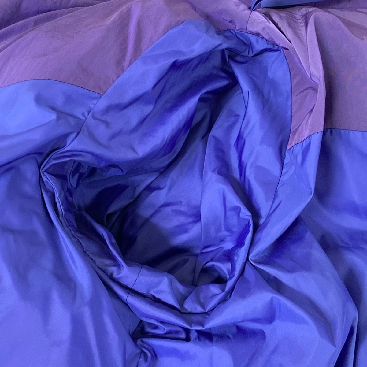 Chanel Down Jacket 34 S Purple Short Length Winter — view 9