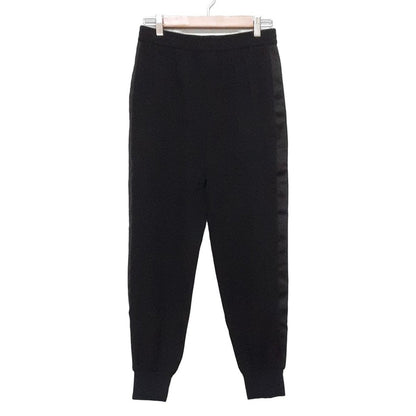 Hermes Pants Black Full Length Waist Togo
