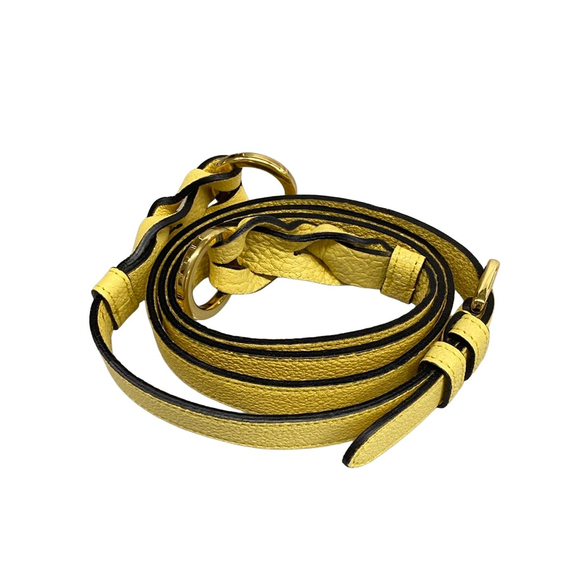 Loewe Handbag Paseo Yellow Leather — view 8
