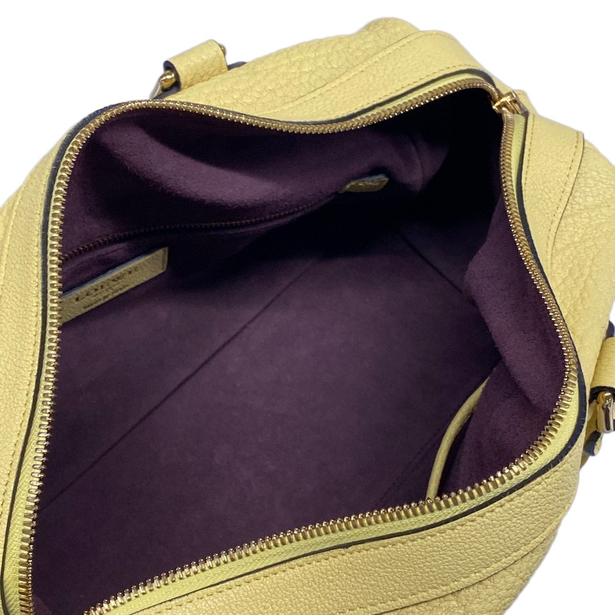 Loewe Handbag Paseo Yellow Leather — view 7