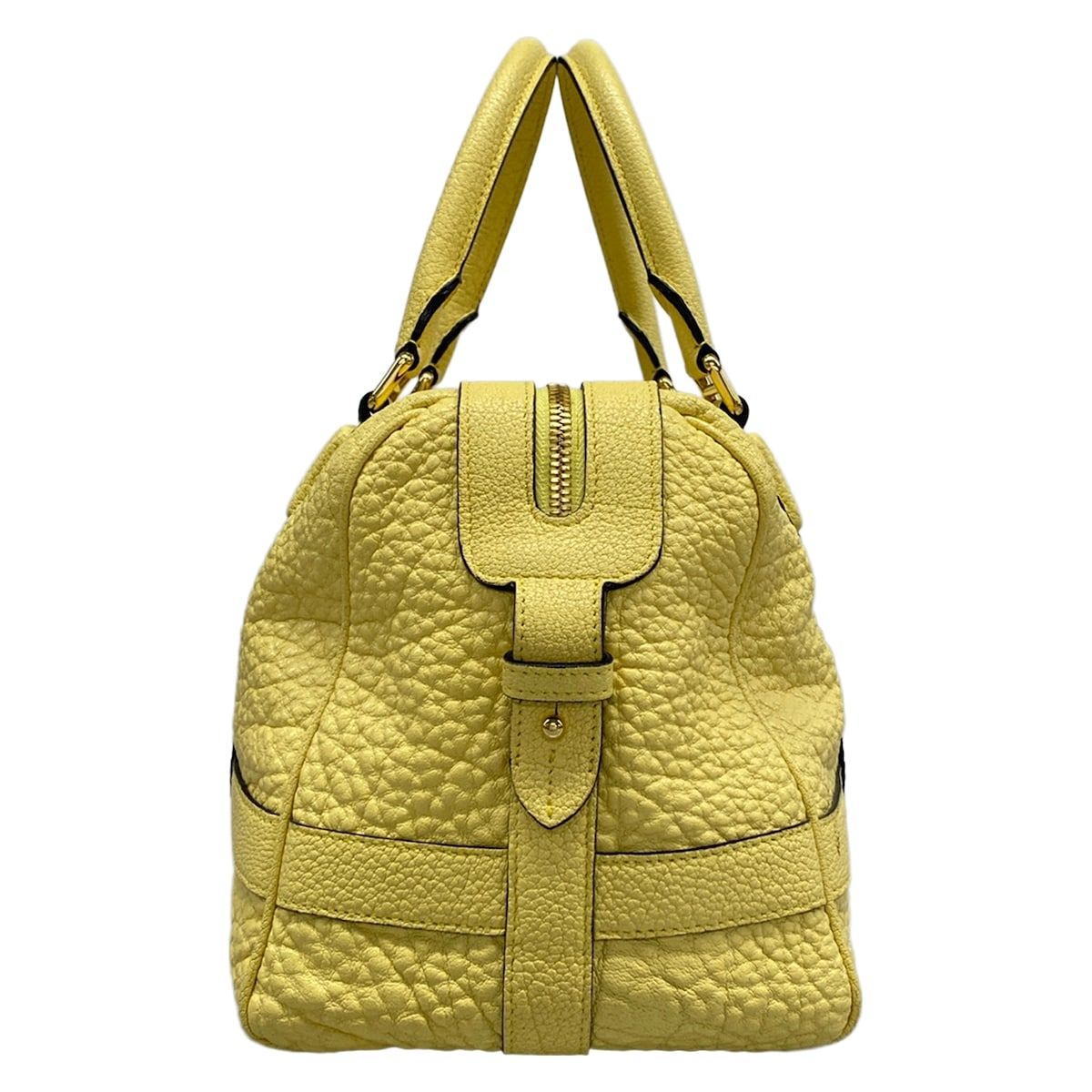 Loewe Handbag Paseo Yellow Leather — view 4