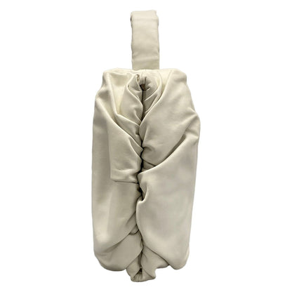Bottega Veneta Shoulder Bag the Body Pouch White Gathered Leather