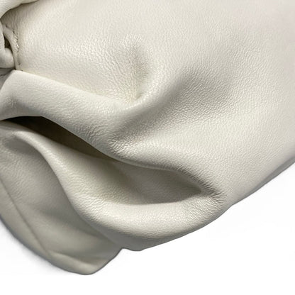Bottega Veneta Shoulder Bag the Body Pouch White Gathered Leather — view 6