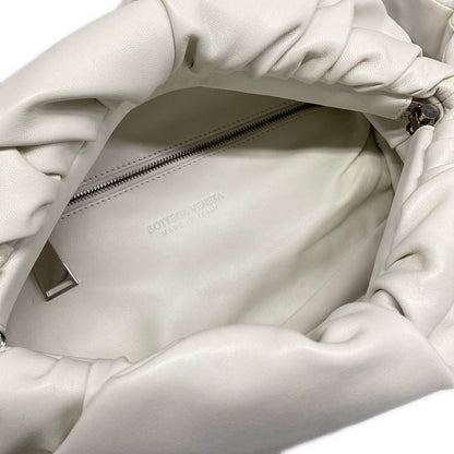 Bottega Veneta Shoulder Bag the Body Pouch White Gathered Leather — view 7