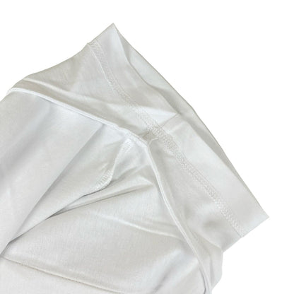 Hermes Short Sleeve T-Shirt 40 M Same Embroidered Pocket White Crew Neck — view 8
