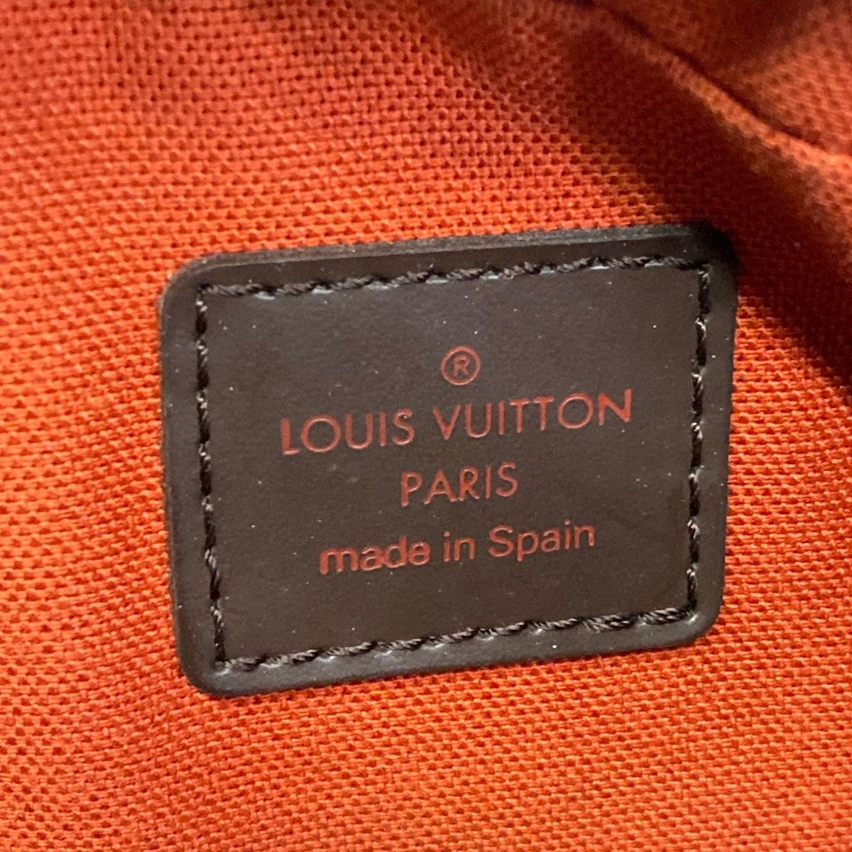 Louis Vuitton Waist Pouch Damier Geronimos Ebene — view 8