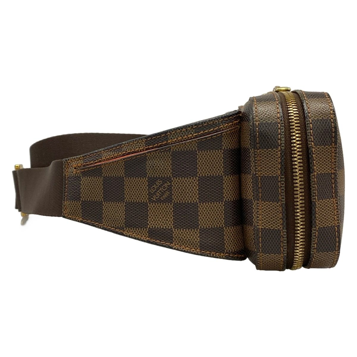 Louis Vuitton Waist Pouch Damier Geronimos Ebene — view 2