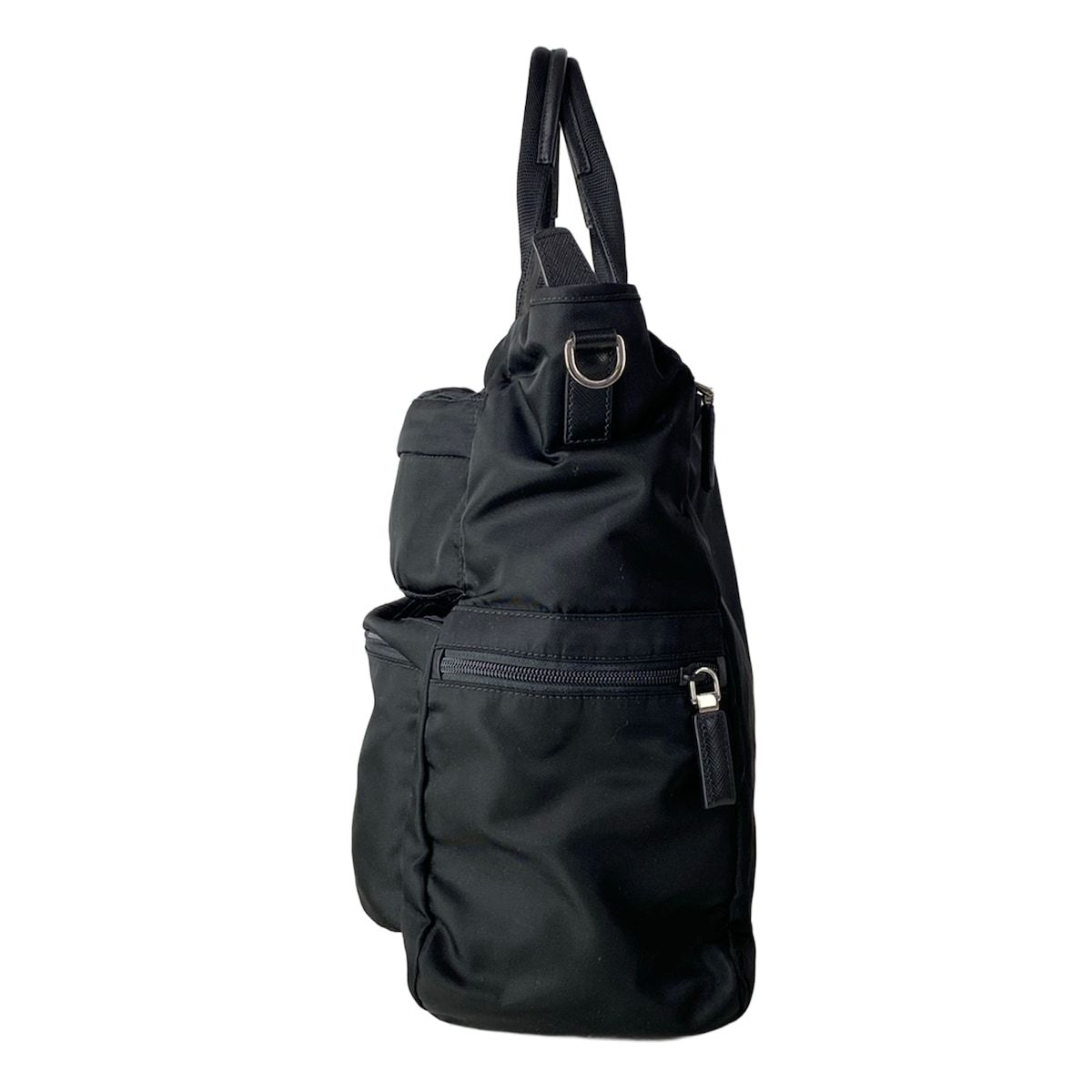 Prada Handbag Black Leather — view 4