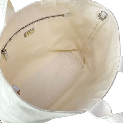 Prada Tote Drill White — view 7