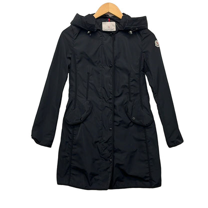 Moncler Coat 00 XS Argeline Black Long Sleeve Spring Autumn