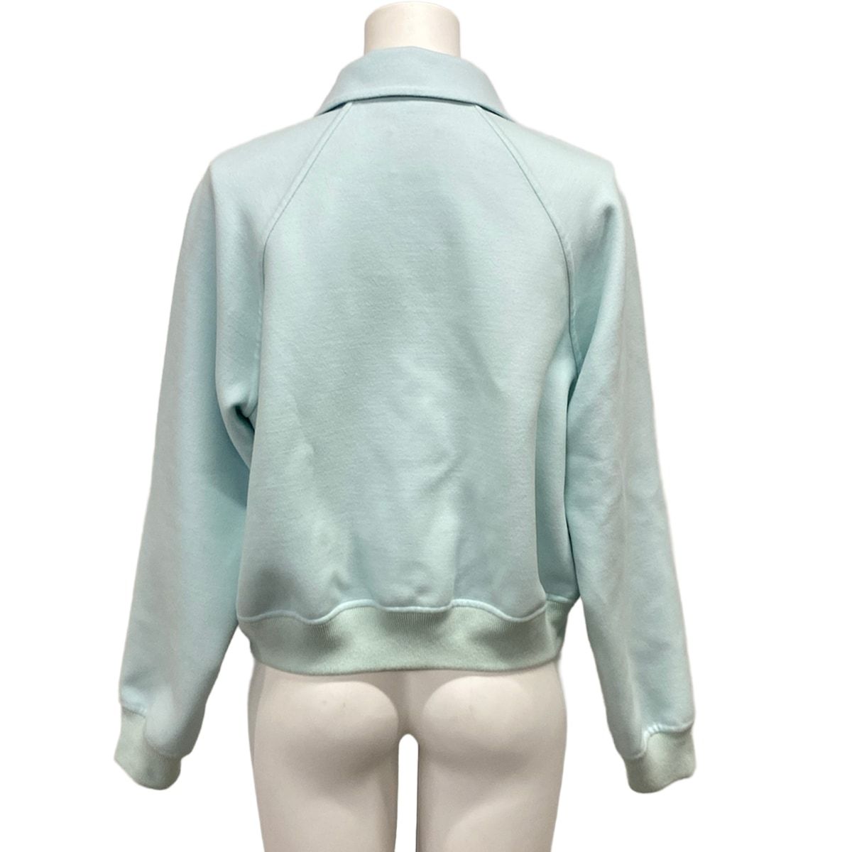 Hermes Jacket 38 M Light Blue Long Sleeve Zip Up Chaine D'ancre Spring Autumn — view 2