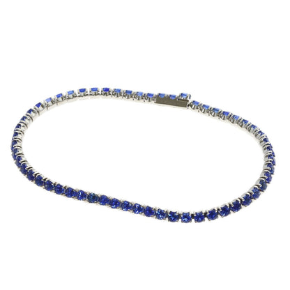 Cartier Essential Line Sapphire Bracelet 18k White Gold
