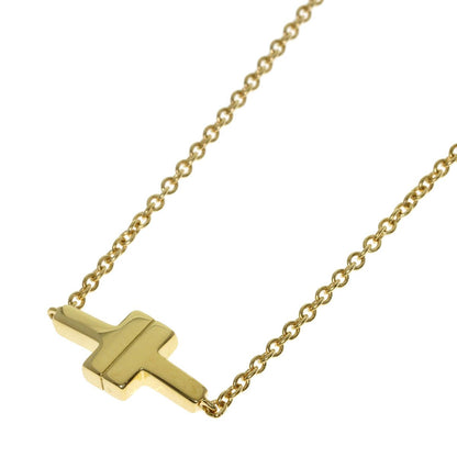 Tiffany & Co T Tow Double Chain Bracelet 18k Yellow Gold — view 2