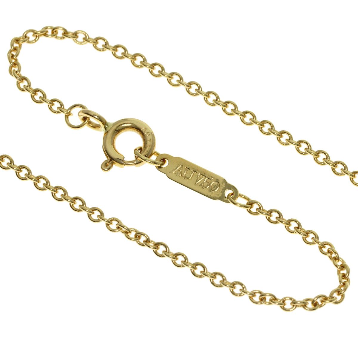 Tiffany & Co T Tow Double Chain Bracelet 18k Yellow Gold — view 4