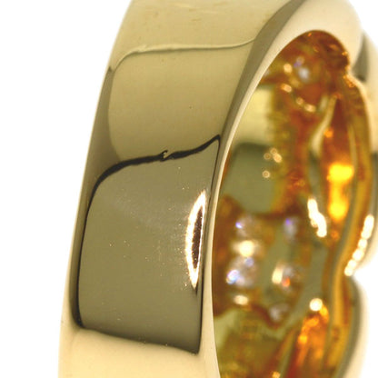 Cartier Astre Diamond Ring 54 18k Yellow Gold
