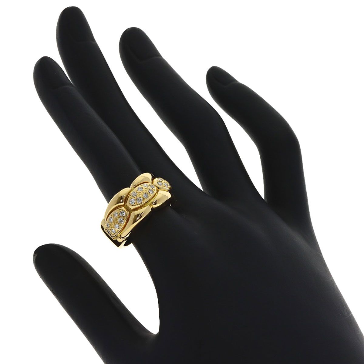 Cartier Astre Diamond Ring 54 18k Yellow Gold — view 8