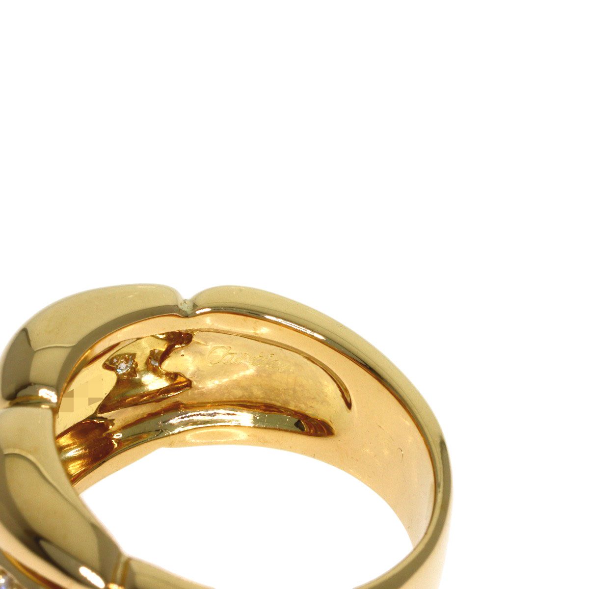 Cartier Astre Diamond Ring 54 18k Yellow Gold — view 7