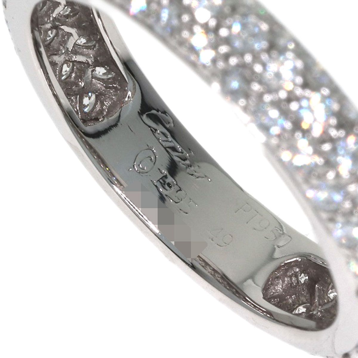 Cartier Full Eternity Pave Diamond 49 Ring — view 5